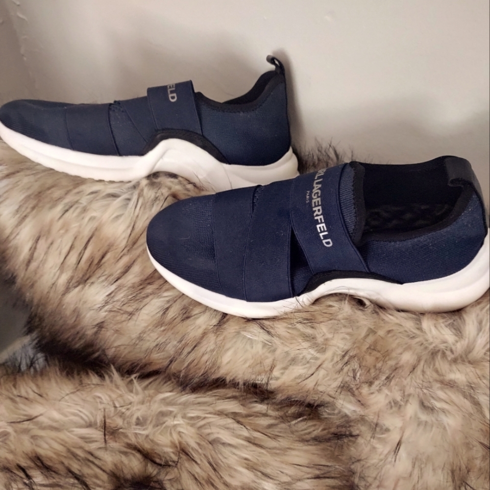 Karl Lagerfeld Men"a Slip On Shoes (8.5 US)